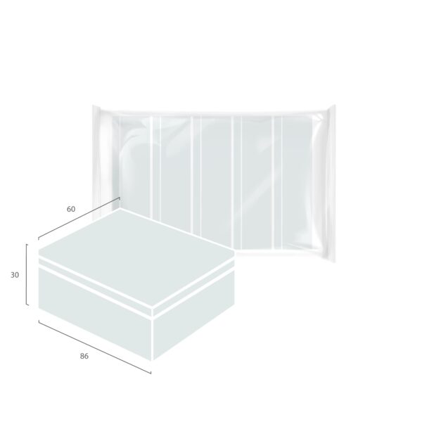 Губки для мытья посуды 5 шт. (86*60*30)