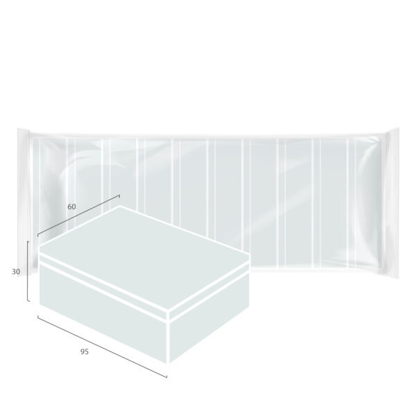 Губки для мытья посуды 10 шт. (95*60*30)